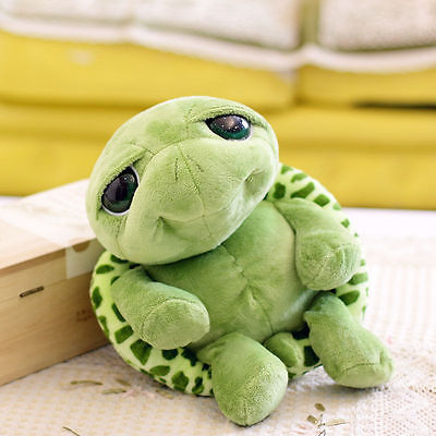 Tortoise Green Big Eyes Plush Toy
