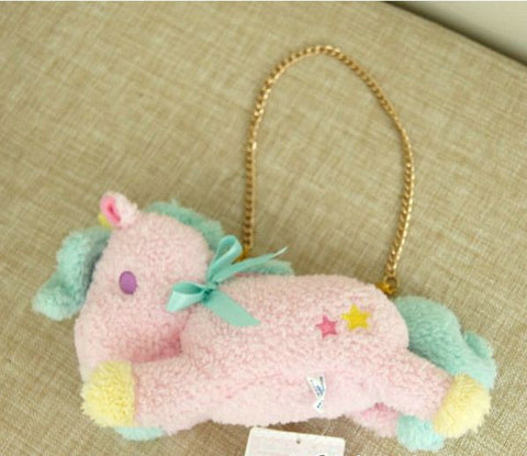Lovely Horse Plush Toy Bag